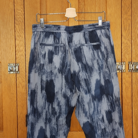 Gap blue flowy ankle length dressy joggers - Picture 2 of 9